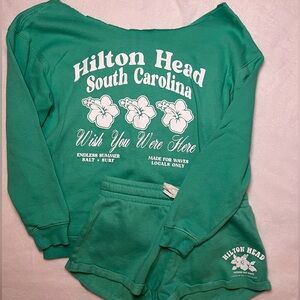 Hilton Head Set Shorts and Crewneck